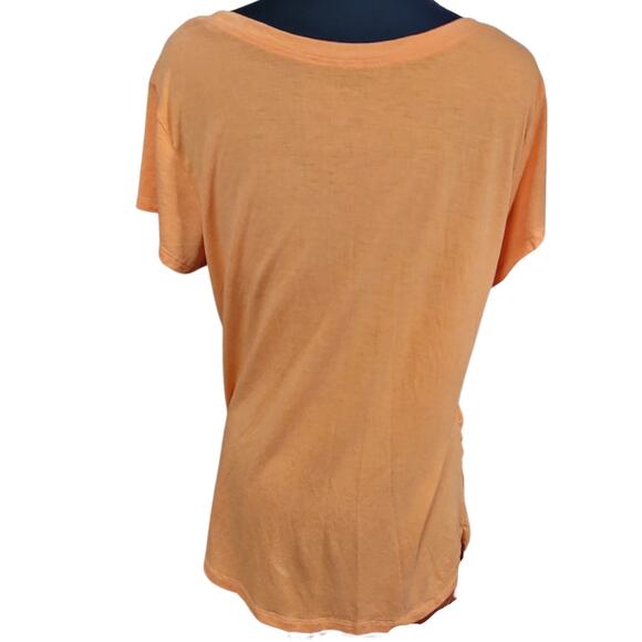 Orange Maternity Pumpkin Tee Shirt Size XXL - Picture 2 of 6
